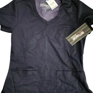 Grey's Anatomy Women's Steel Grey Scrub Top